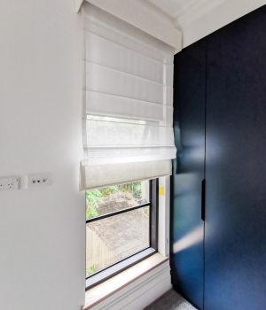 Roman With Roller blinds.4