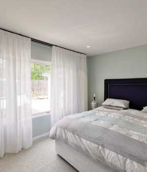 Bedroom Sheers with lining