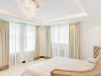 Unined curtains with sheers for your bedroom